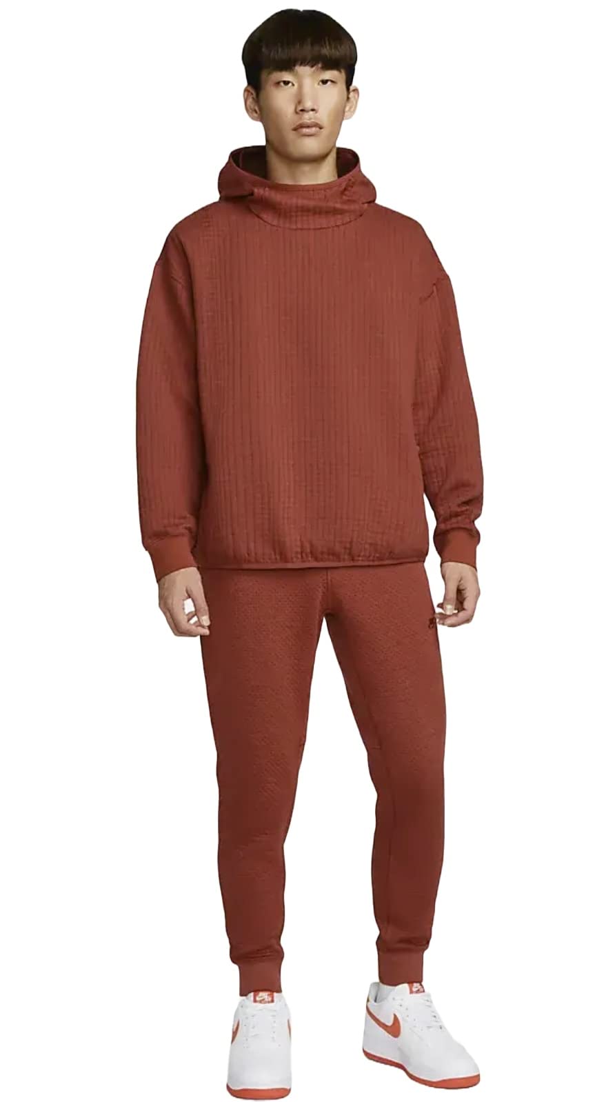 Nike Sportswear Therma-Fit Adv Tech Pack Tech Fleece Redstone Black Oxen Brown XL