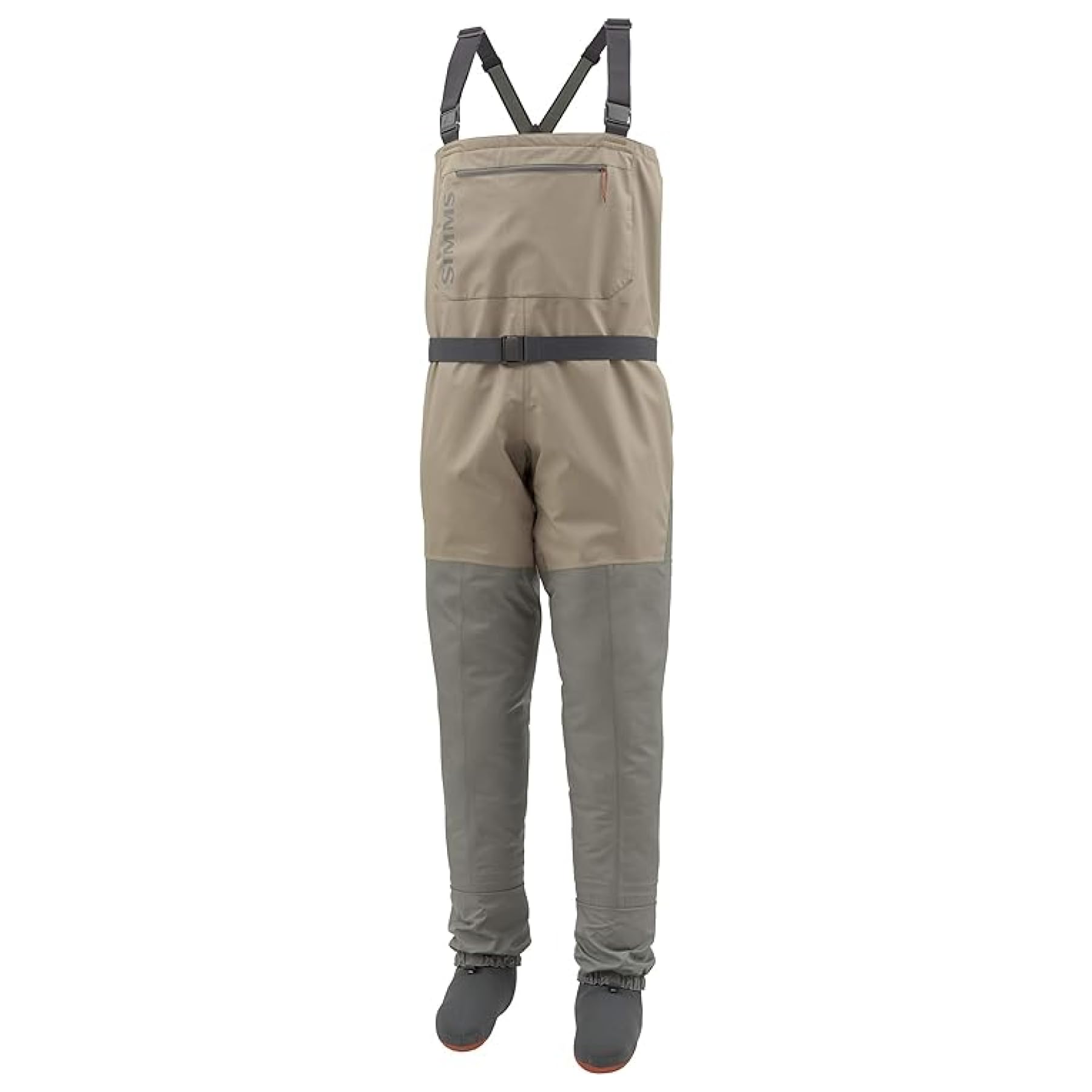 Simms Men's Tributary Stockingfoot Chest-High Fishing Waders - Durable, Breathable, Waterproof Fly Fishing Waders for Men