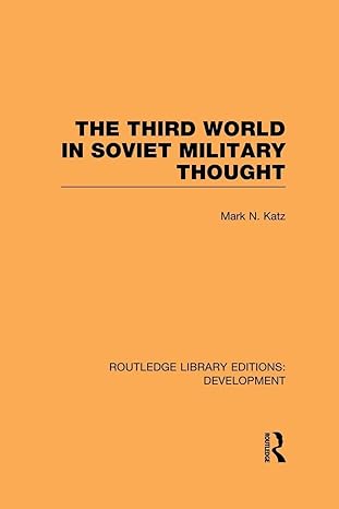 The Third World in Soviet Military Thought book cover