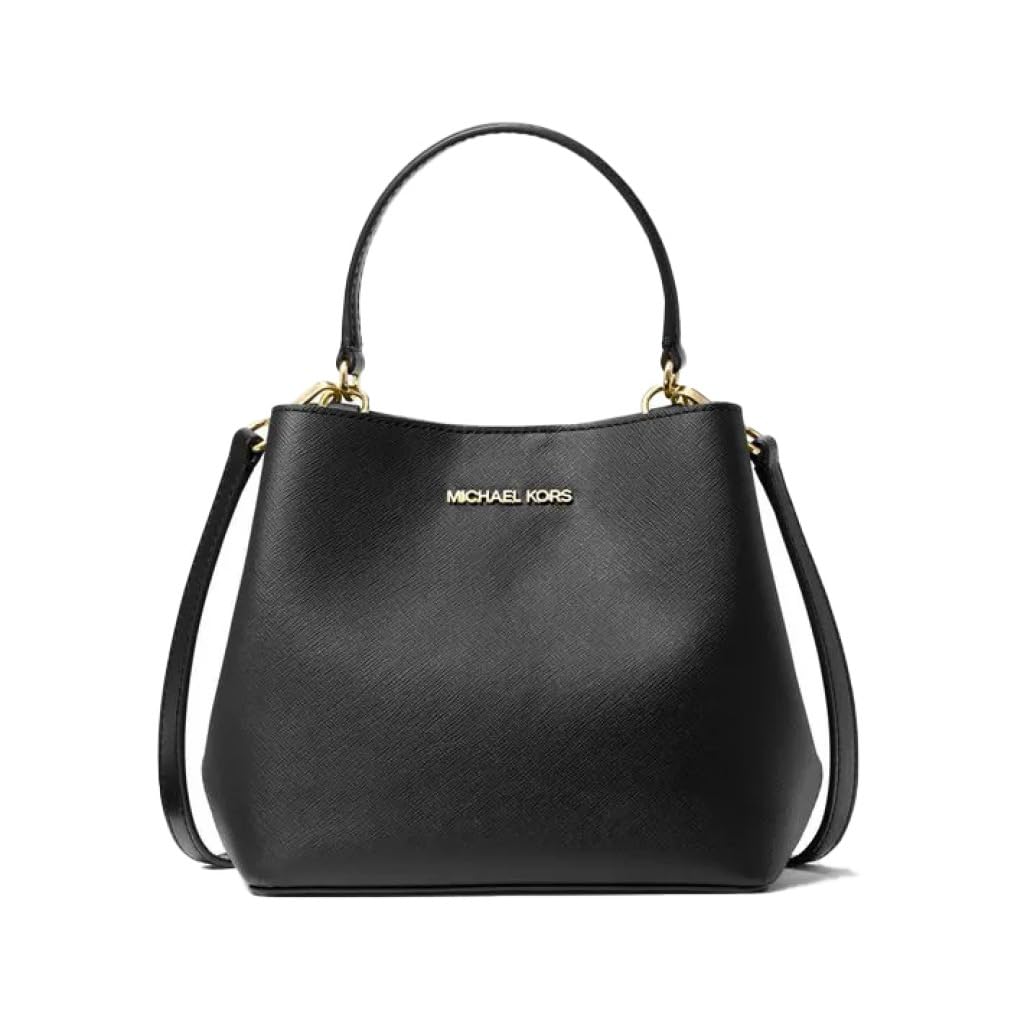Michael Kors Borsa da donna borsa a tracolla Pratt SM Bucket (Nero)