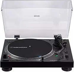 Toca Discos, Sem Fio, Analógico e Digital (USB), Acionamento Direto - AT-LP120XBTUSB-BK, audio-technica, Preto - Bivolt 120/240V