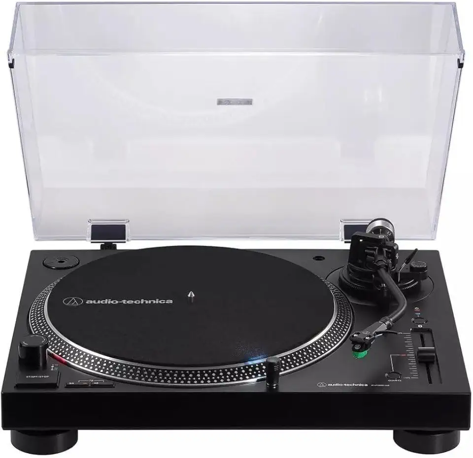 Toca Discos, Sem Fio, Analógico e Digital (USB), Acionamento Direto - AT-LP120XBTUSB-BK, audio-technica, Preto - Bivolt 120/240V