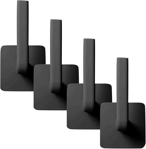 Miniatura 3 de Ganchos para gorras de béisbol de pared, 4 organizadores adhesivos para gorras de béisbol, organizador de gorras de almacenamiento para colgar