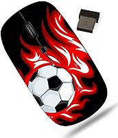 Vista 16 de Ratón inalámbrico Maizi para computadora, 2.4GHz, USB, 143mm x 75mm, Unisex BYADAUa2eA_CERCA DE UN BASEBA_143