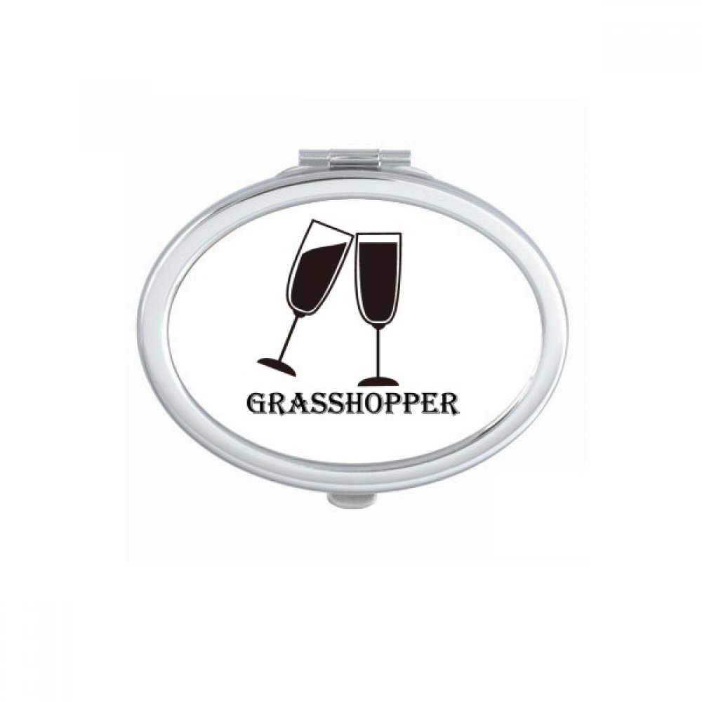Miroir de poche pour retouches maquillage au bureau et en voyage