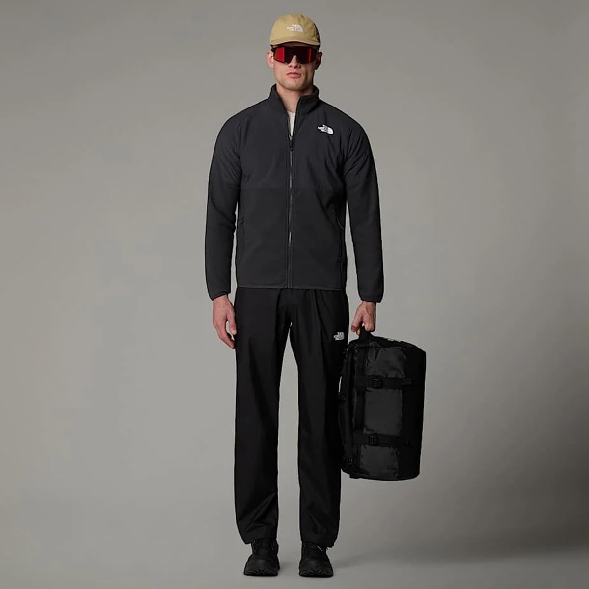 The North Face Pile da Uomo Pesante con Cerniera Integrale Glacier Rosso Codice NF0A89JGDO3