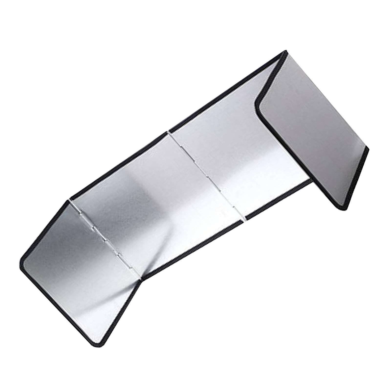 Proteggi Schizzi Cucina Pieghevole in Acciaio Inox per Fornelli