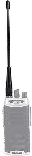 Miniatura 9 de Retevis Antena de radio SMA hembra, jamón de 7.9 pulgadas, VHFUHF 144430MHz, VSWR menos de 1.5, para Retevis RT29 RT86 RA79, compatible con Baofeng