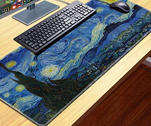 Wzcslm Mouse Pad- Mtg Playmat - Perfect For Magic The Gathering, Yugioh, Anime - Tcg Card Game Table Mat - Durable, Thick, Cloth Fabric Top, Rubber Bottom（31.5"X15.74"X0.12") (One Piece) #TOP2