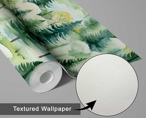 Papier peint vinyle vert imperméable pour masquer les imperfections des meubles