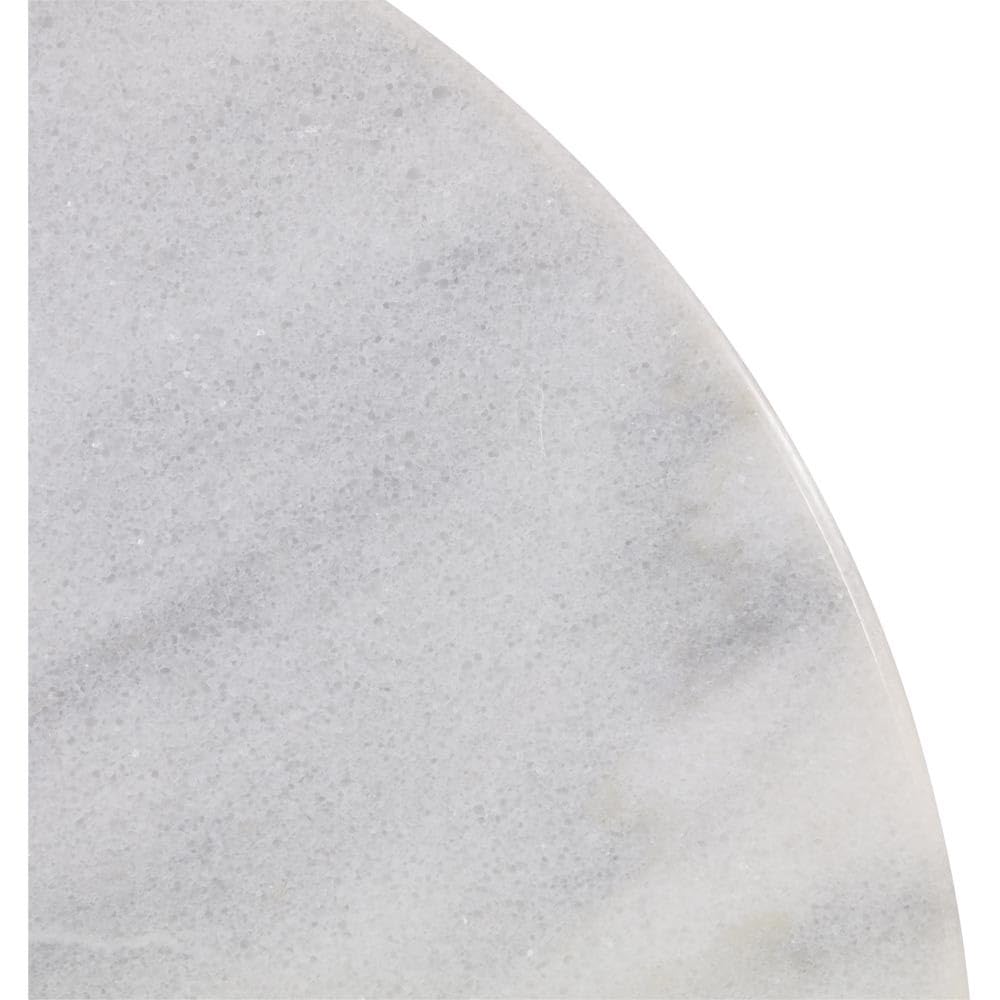 Tavolo da bistrot in marmo bianco Ø 60 x 72 cm