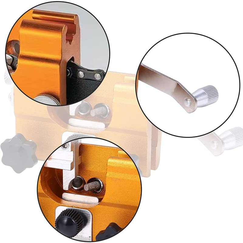 MaxAwe Verbesserte Kettenschleifer Sägeketten-Schärfgerät Kit, Handheld Kettensägen-Schärfwerkzeug Set, Schärfmaschine… – Bild 8