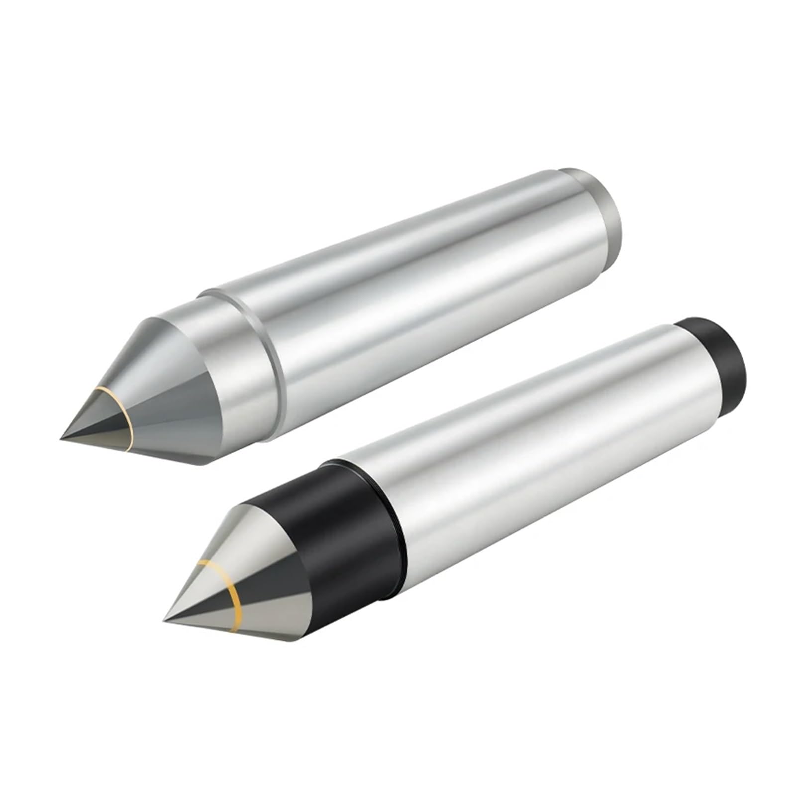 Lmrxofe One Color Mt1 Mt2 Mt3 Lathe Movable Thimble - High Precision Alloy Center Grind Tool For Milling Cutting - 1Pcs(Mt2-08Mm)
