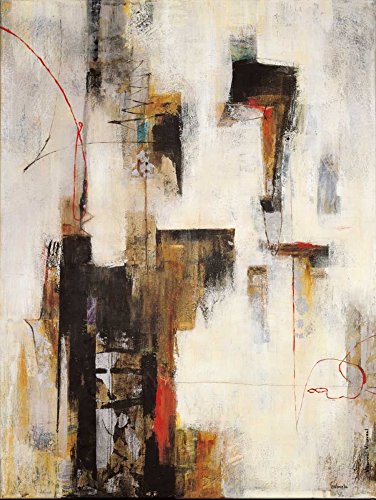 AFFICHE sur TOILE Trasparencia II Gabriela Villarreal art abstrait encadré 107x80 cm
