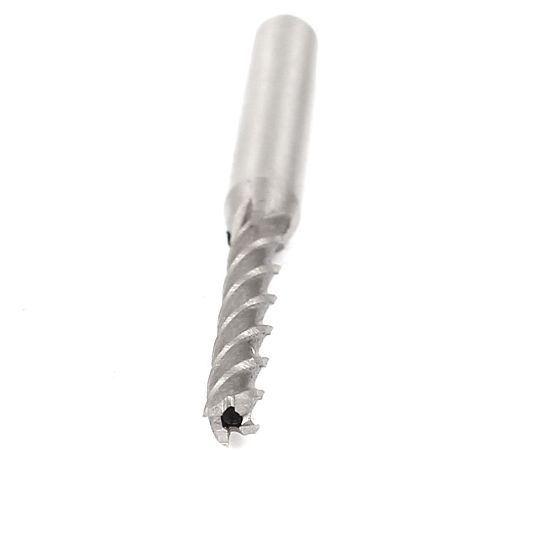 Sourcing Map Bohrer 1,5x6 Mm – Für Vertikale Schlüsselschneidemaschine, HSS Mit Titan-Beschichtung, 4 Flöten