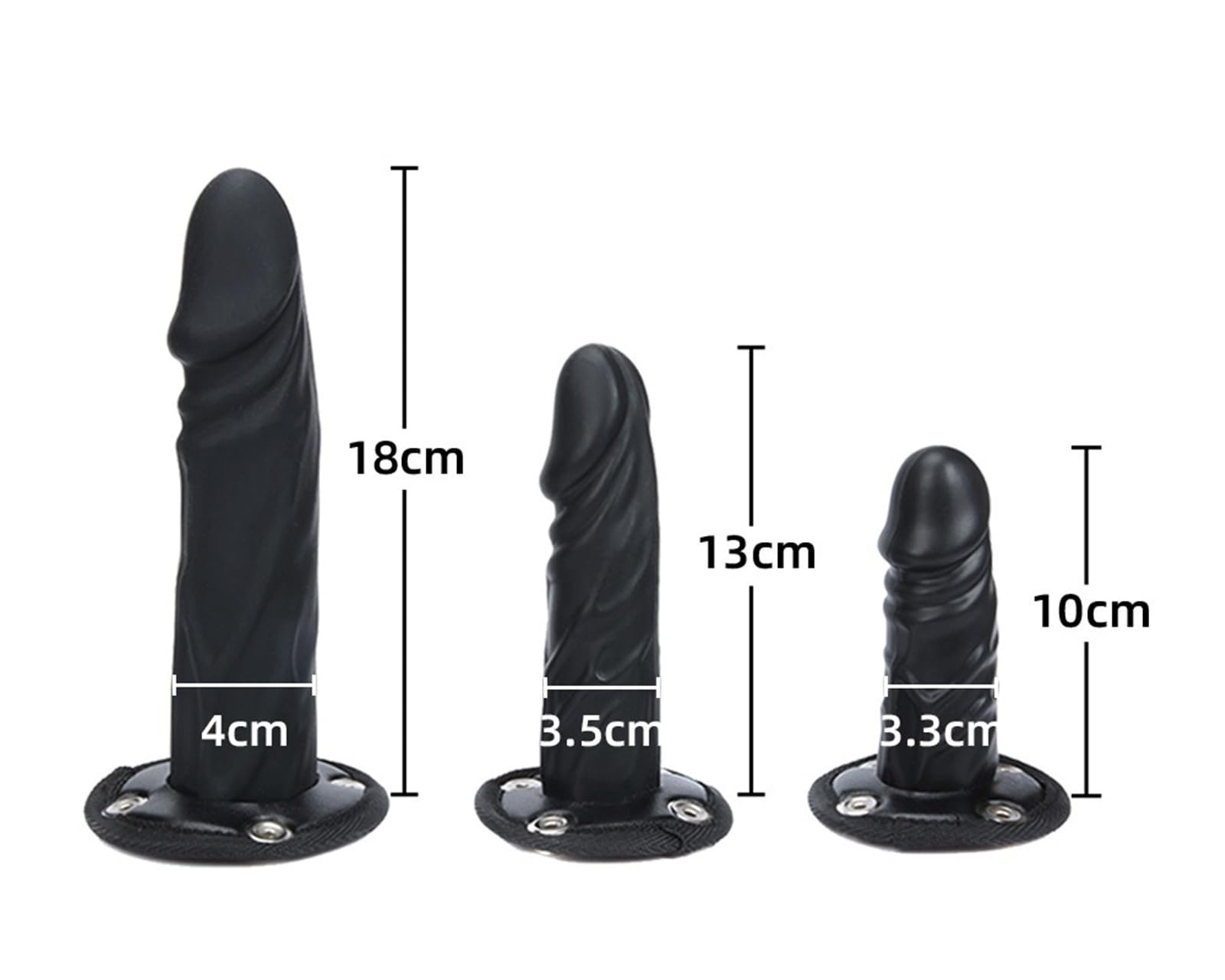 Strap-on Con 3 Set Di Vibratori For Il Punto G E La Masturbazione Del Sesso Anale, Gioco Rimovibile A Doppia Penetrazione For Uomini E Donne, In Particolare Giocattoli Sessuali Lesbici