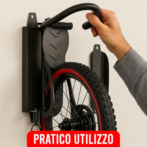 Support de vélo mural antidérapant pour maison cave et garage - 7