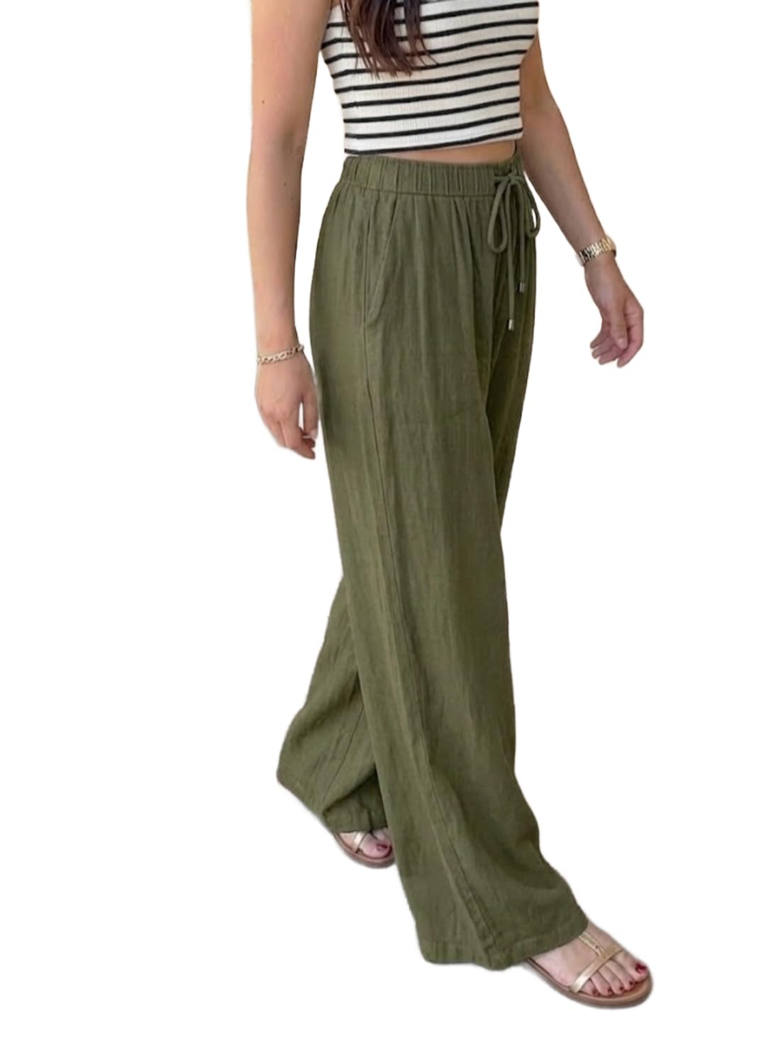 dockstreet Track Pant for Women || Baggy Fit || Track Pants || Full Elastic Jogger Track Pant ||-picture-56