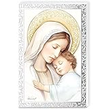 Marca: Valenti Argenti Pannello a Tema Madonna con Bambino di Valenti. Pannello in Argento 925 Laminato e Legno. Misure: 38 x 33. La referenza è: 81552 5XXL