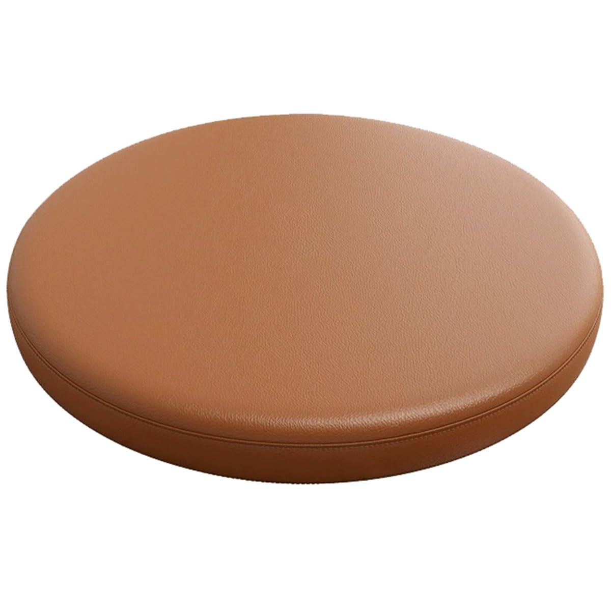 SWJ-swjssb Round Cushion Seat Pads Waterproof Circle Chair Cushions With Zip, Memory Foam Yoga Circular Seat Pad For Garden Kitchen Dining Indoor Outdoor Patio Chairs(Coffee,35x35 cm)
