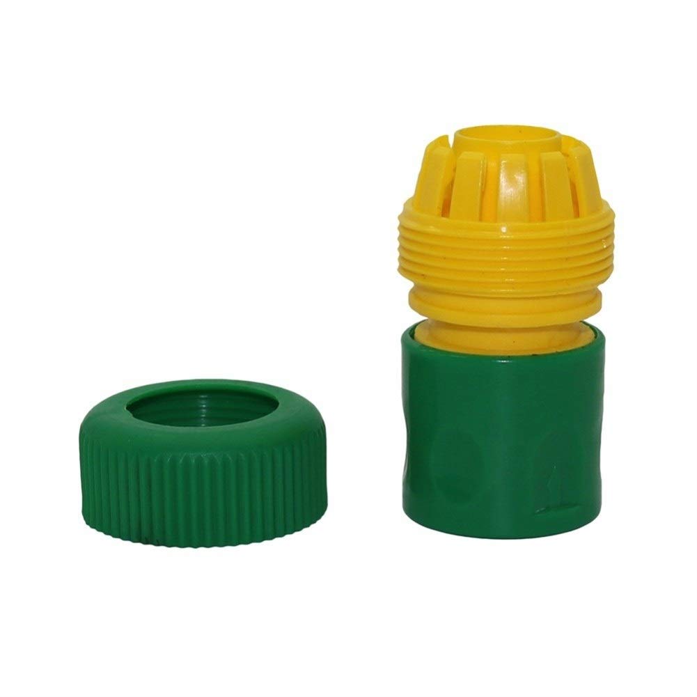 Raccords de plomberie, tuyau en PVC 2 pièces connecteurs rapides de tuyau d'eau de jardin connecteurs rapides d'étanchéité d'extrémité de tuyau raccords de tuyau connectés outils d'irrigation d'arrosa