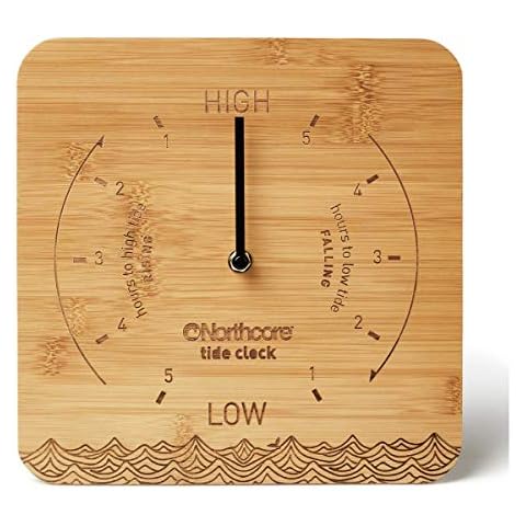 Northcore Wall Mounted Bamboo Tide Clock Cover