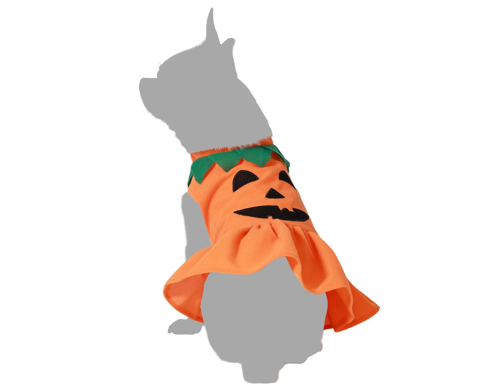 Atosa Disfraz de Calabaza Naranja Mascotas Look Adorable y Festivo Celebraciones Halloween Espíritu Temporada Vibrante Diseño Detalles Encantadores