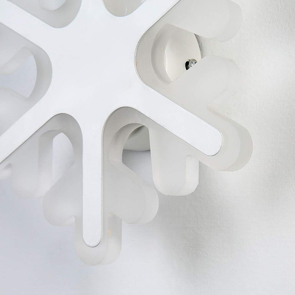Persönlichkeit Kreative niedliche Schneeflocke LED-Wandleuchte Moderne minimalistische Wandleuchte Acrylabdeckung Leuchten Wohnzimmer Flurlicht Schlafzimmer Nacht Leselampe Treppenhaus