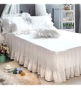 Amazon｜Lecozy 無地 ベッドスカート ベッドシーツ マットレス敷き