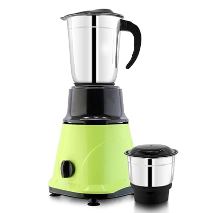 RECON 550 Watt Juicer Mixer Grinder with 2 Stainless Steel Jars