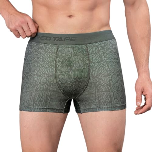Image of Red Tape Men Cotton Premium Printed Trunks | Comfort & Durability | Everyday Essential