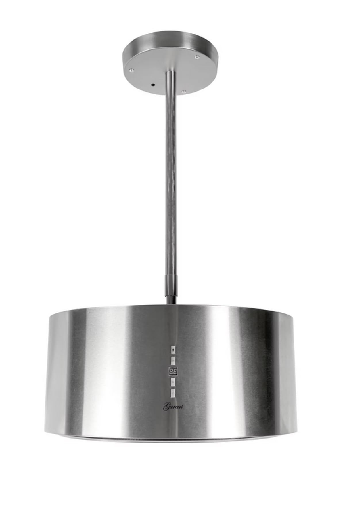 GURARI Premium Inselhaube GCH I 237 50 IS Umluft 50cm 860m³/h Edelstahl 3 Stufen LED Timer