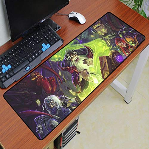 Preisvergleich Produktbild Mauspad Gummi waschbar Computerspiel Computer Tastatur Mauspad 4 900x300x2