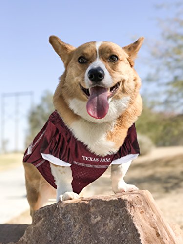Image of Pets First Collegiate Texas A & M Aggies Dog Mesh Jersey, Large