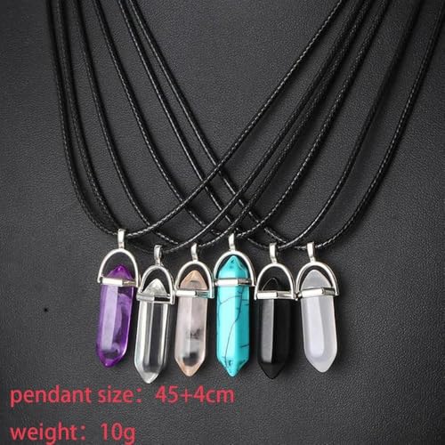 Colliers d'Urne de Balle en Argent et Pendentif Hexagonal Mixte - 6