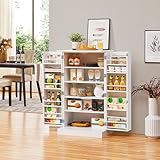 Yaheetech Kitchen Pantry Storage Cabinet...