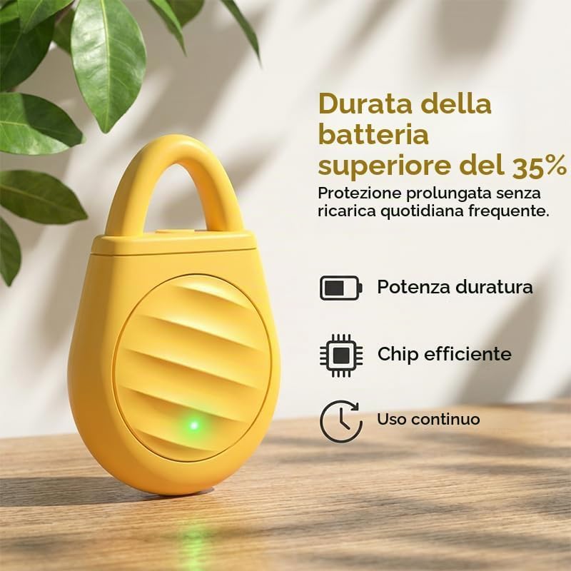 Portachiavi Repellente Per Uccelli A Ultrasuoni Portatile, 3 PC