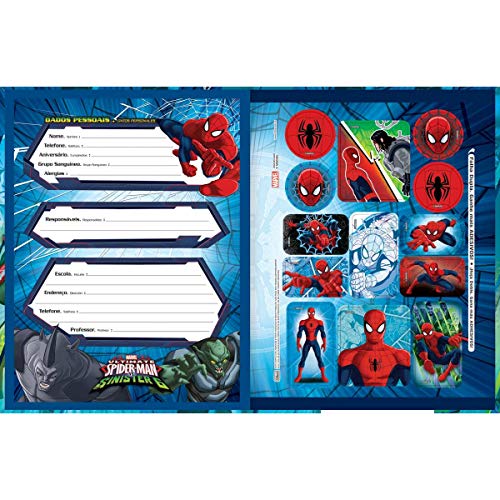 Caderno Caligrafia, Tilibra, Capas Sortidas, Pacote com 5 Cadernos