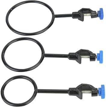 Lab Support Iron Ring Set Laboratory Support Ring Clamp Iron for Lab Experiment Stand