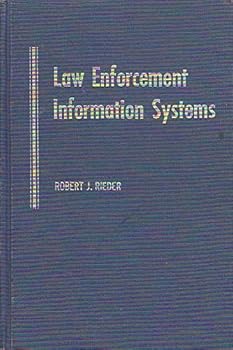 Hardcover Law Enforcement Information Systems Book