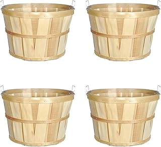 18" x 12" Natural Bushel Basket Case of 4