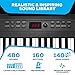 Alesis 88 Key Keyboard Piano with 480 Sounds, Speakers, USB MIDI, Carry-Bag, Stand, Headphones, Pedal and Piano Lessons for Beginners