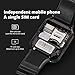 DZ09 Bluetooth Smart Watch Touch Screen with Camera, SIM Card TF/SD Card Slot, Pedometer Activity Tracker for iPhone Android Phones Samsung Huawei PK GT08 A1 (Black)