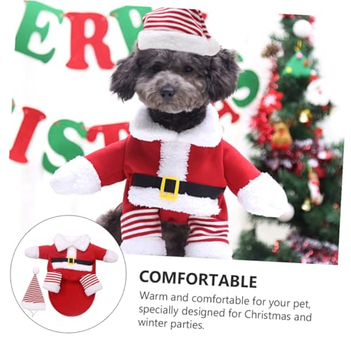 Disfraz de Santa Claus para perros y gatos, talla 2XL miniatura 6