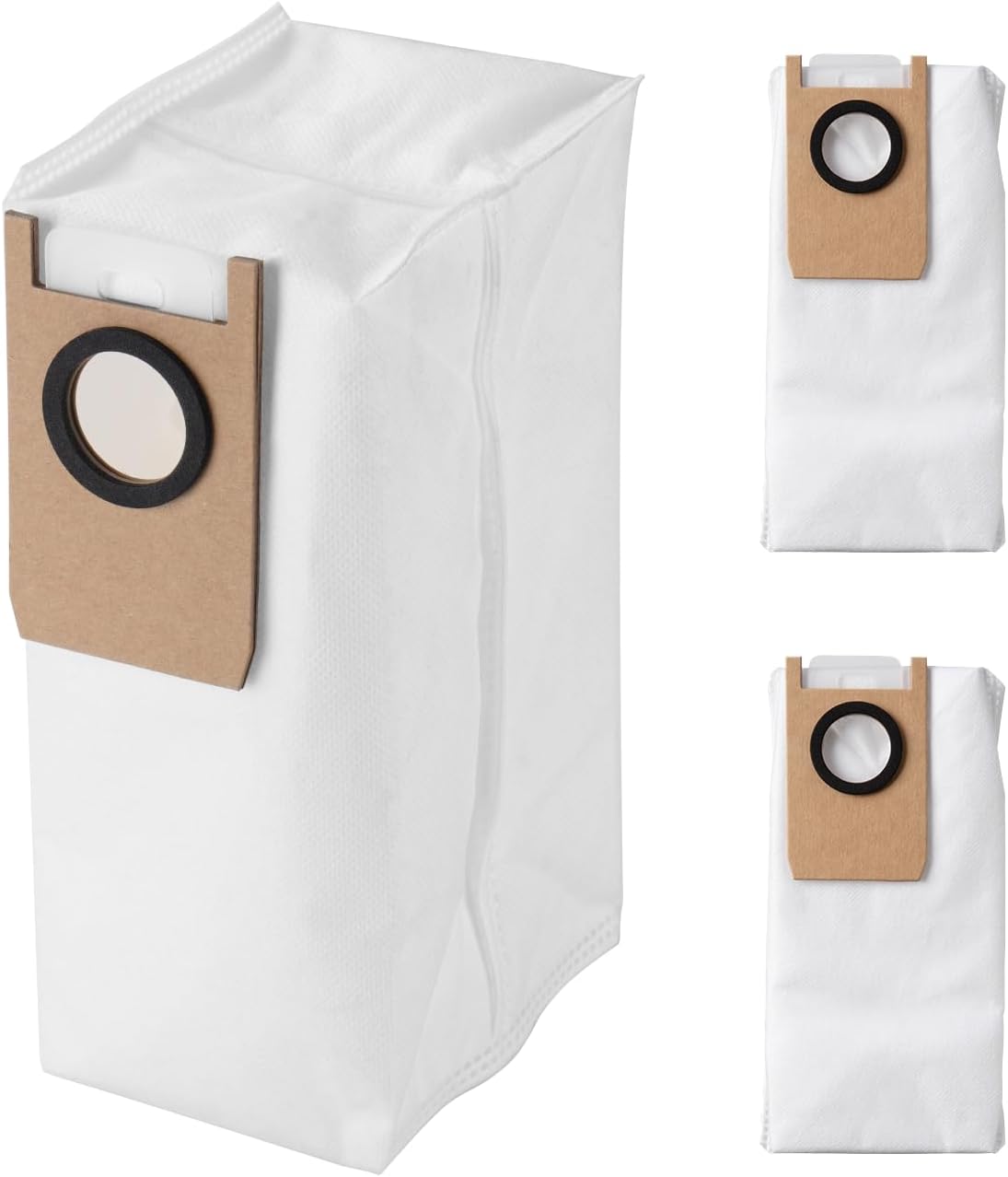 Dust Bag for Robot Vacuum Omni S1 and S1 Pro, 3 Packs Included, 6 month Replacement