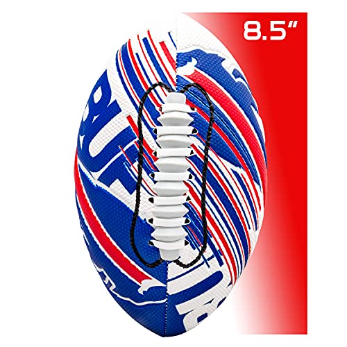Image of Franklin Sports NFL Team Mini Footballs - Youth 8.5 inch Official NFL Licensed Football + Air Pump Set
