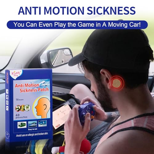 ifory Adesivos de enjôo, adesivos de doença do mar, não sonolento, essenciais para navio de cruzeiro