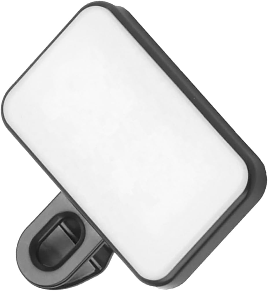 Angoily 5pcs Led Video Light Clip for Portable Camera Brightness Color for Live Streaming Photography Makeup and Video Conferencing Compact Easy to Use