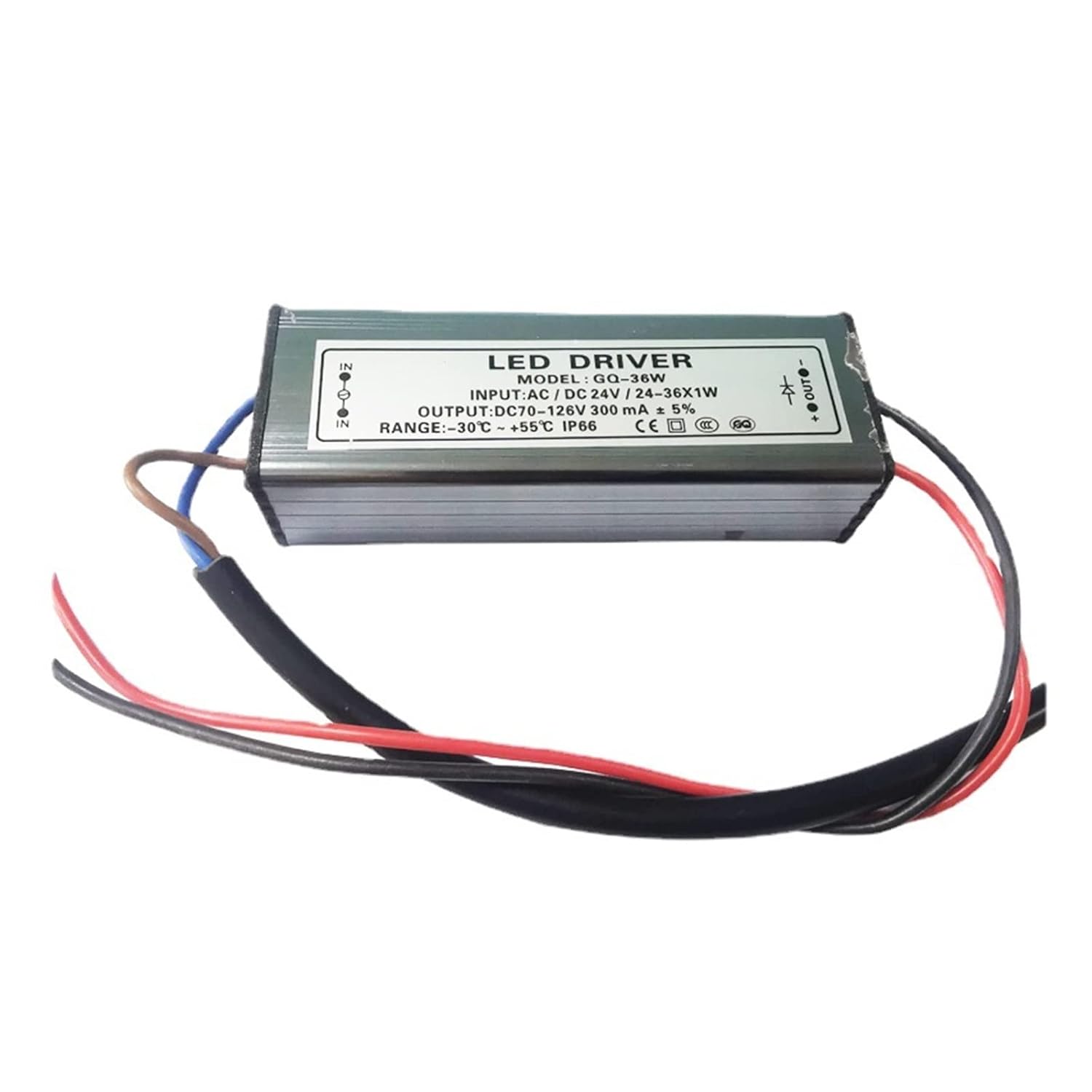 24-36W Low Voltage Waterproof Power Supply AC/DC24V Low Voltage Constant Current Isolation Drive Power Supply 300MA