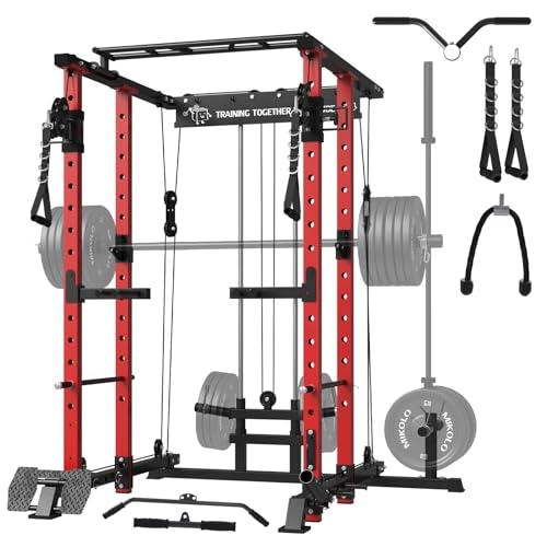Mikolo Power Cage with Lat Pulldown and Crossover